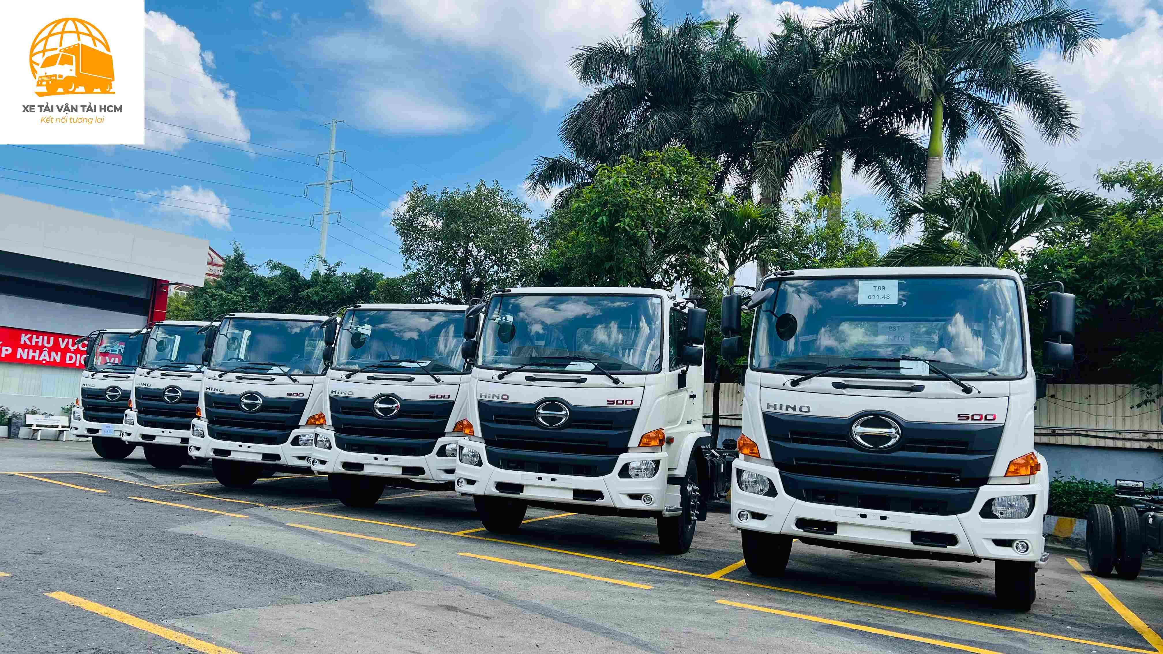 Hàng xe tải Hino 500 Series