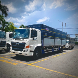 Xe tải Hino FG thùng mui bạt nhôm thùng dài 8 mét - Hino 8 tấn thùng mui bạt nhôm dài 8m mét