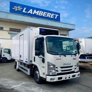 Xe tải Isuzu NMR 200 thùng đông lạnh Lamberet VN - Isuzu NMR 200 số tự động thùng đông lạnh Lamberet VN