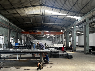 Hình ảnh xưởng đóng thùng xe tải