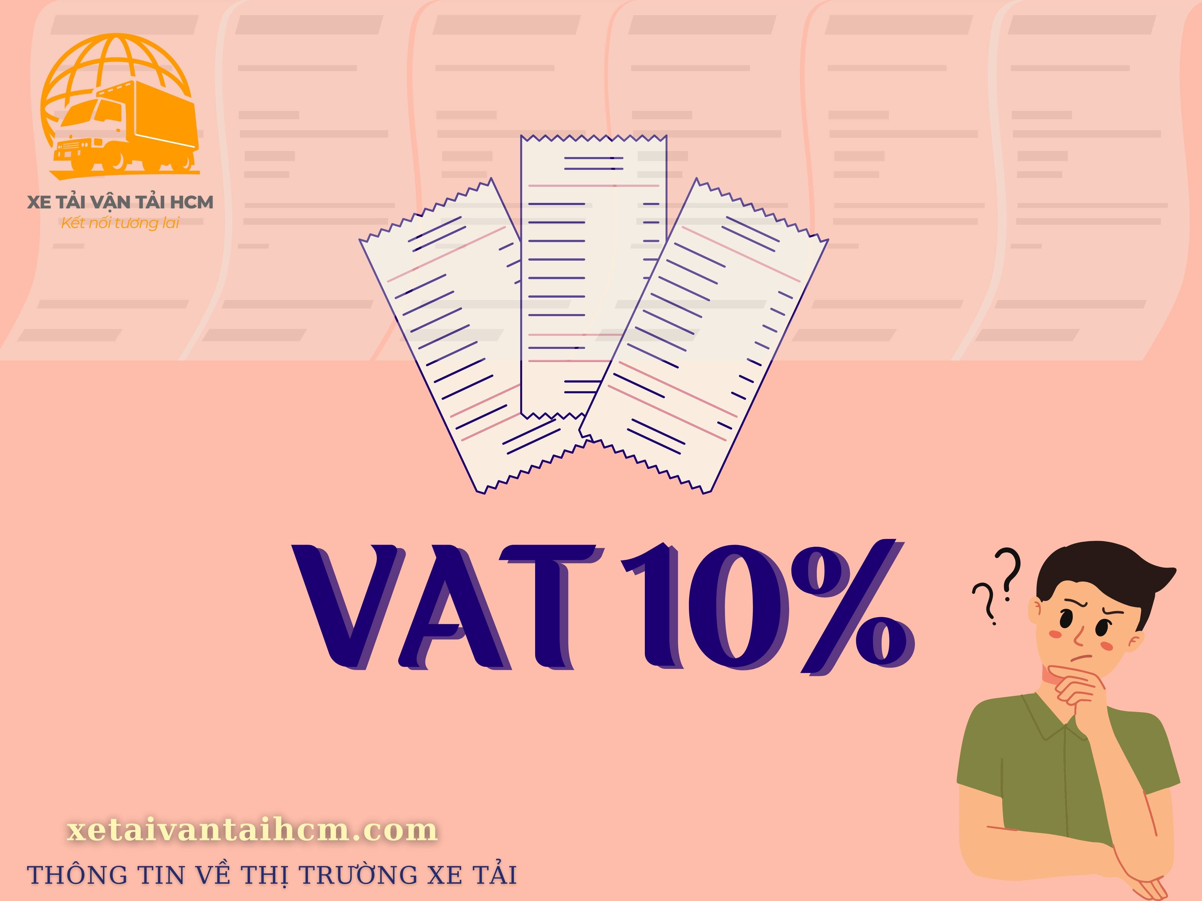Thuế VAT 10% 2023