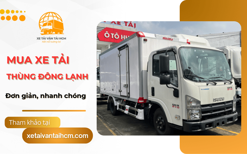 xe tải thùng đông lạnh