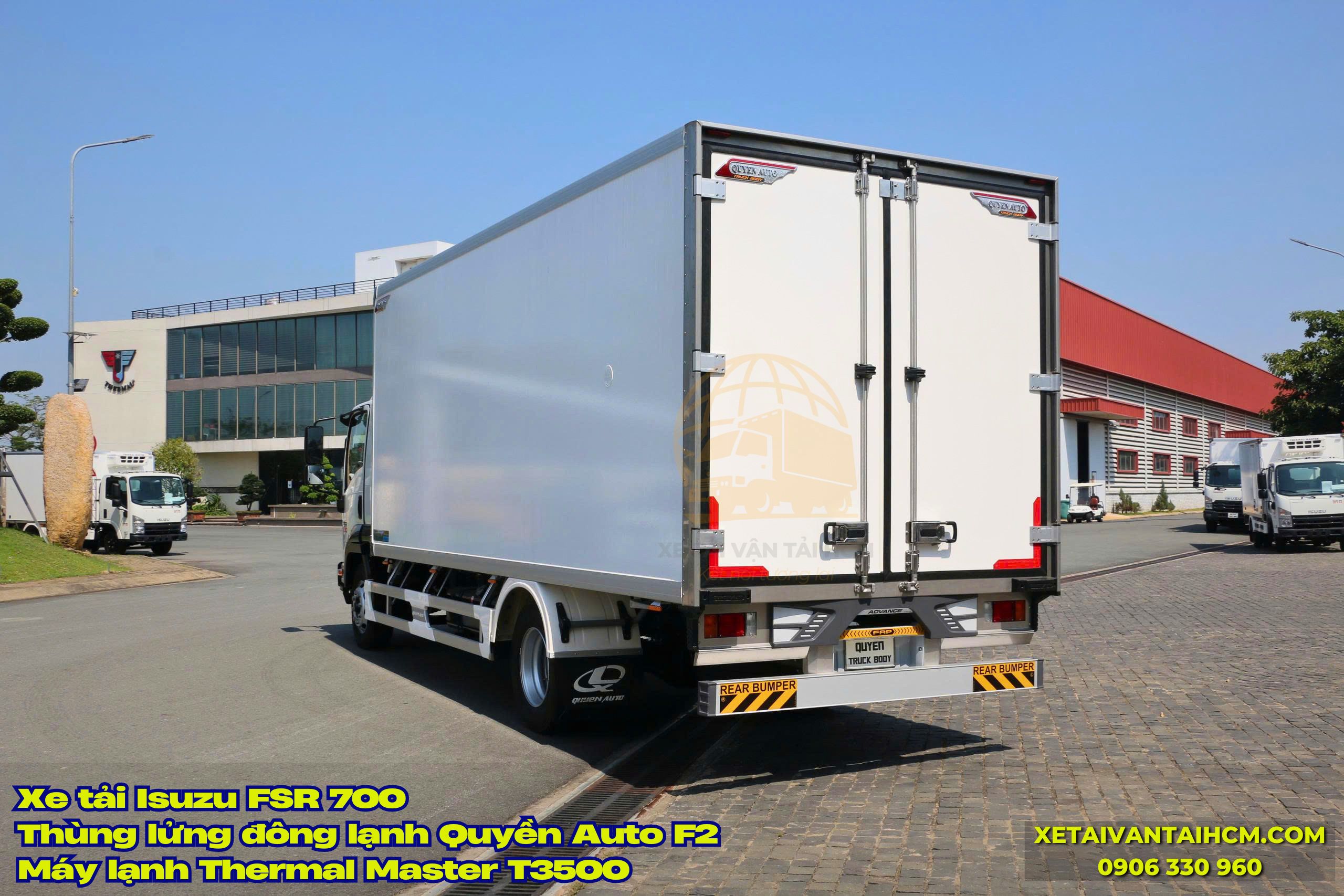 Xe tải Isuzu FSR 700 thùng đông lạnh F2 từ Quyền Auto