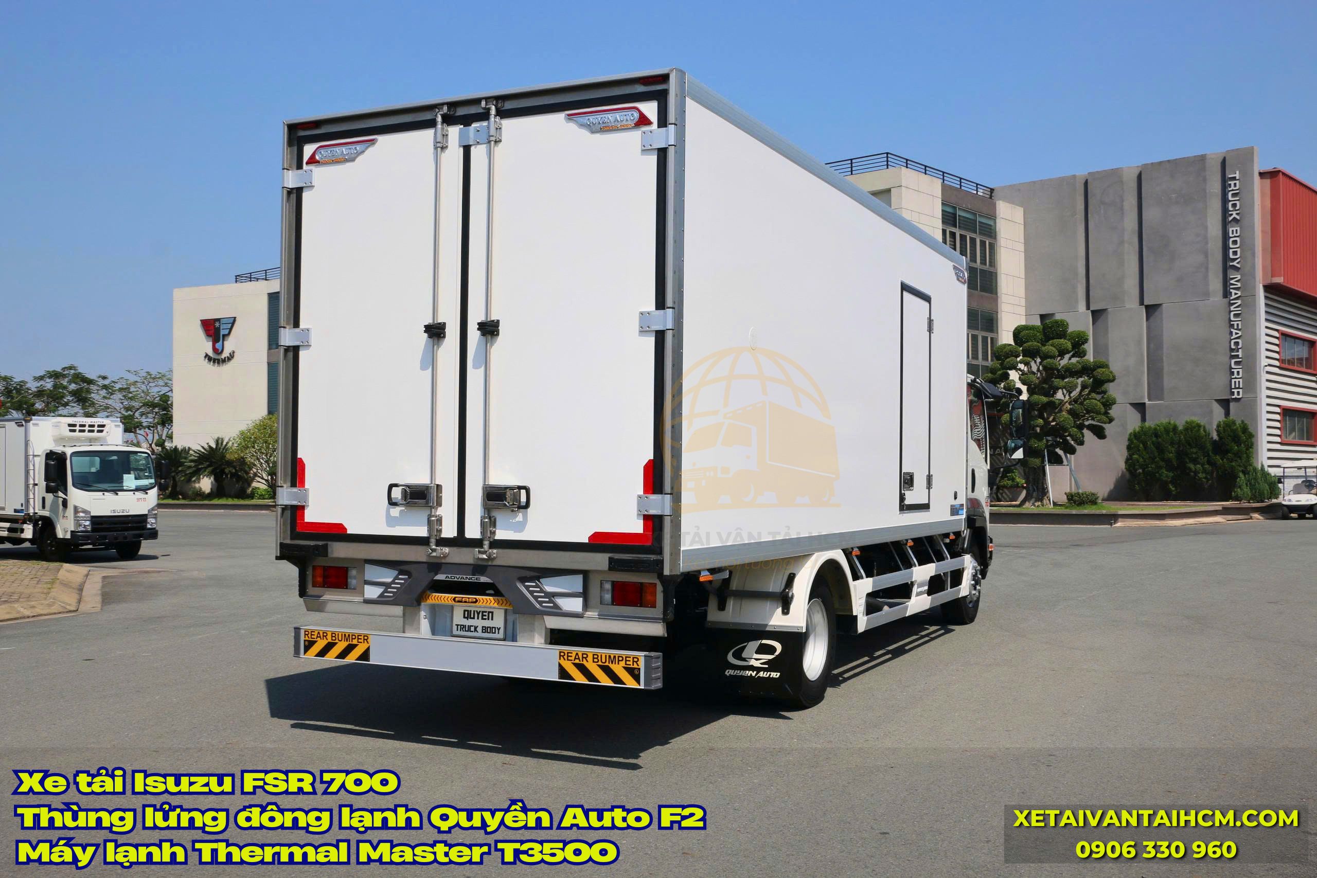 Xe tải Isuzu FSR700 thùng đông lạnh Quyền F2