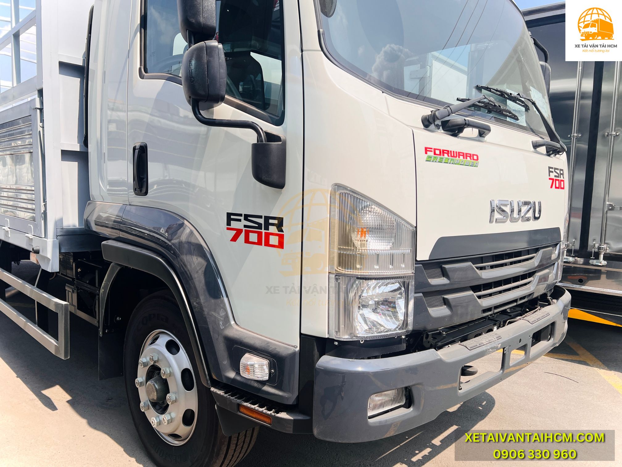 Hình ảnh thực tế xe tải Isuzu FSR700