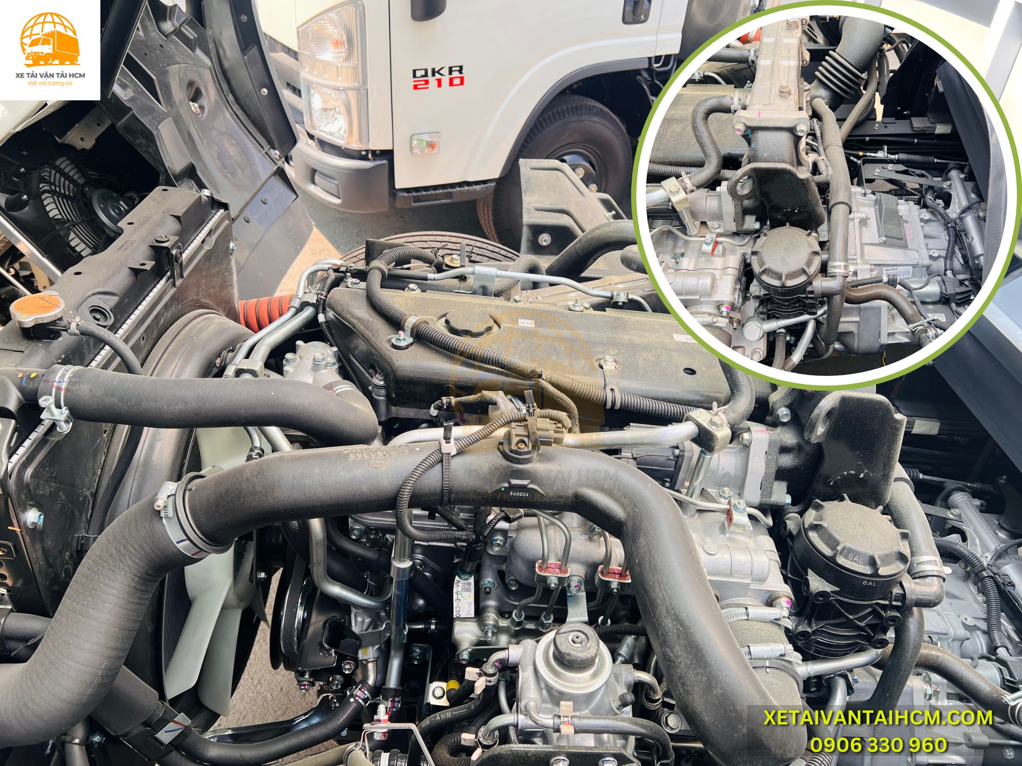Động cơ xe tải Isuzu FSR 700