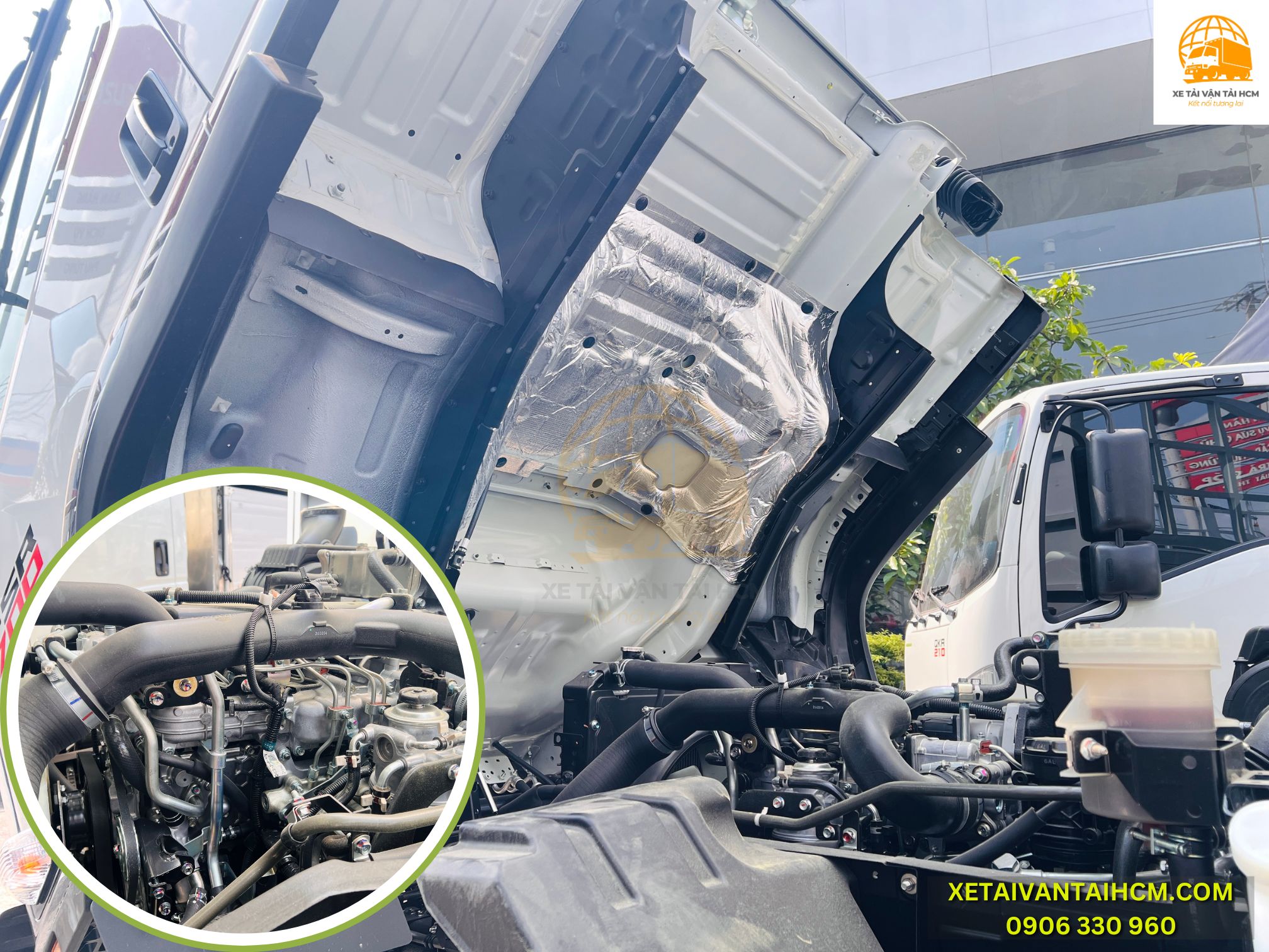 Hình ảnh thực tế động cơ Isuzu FSR 700