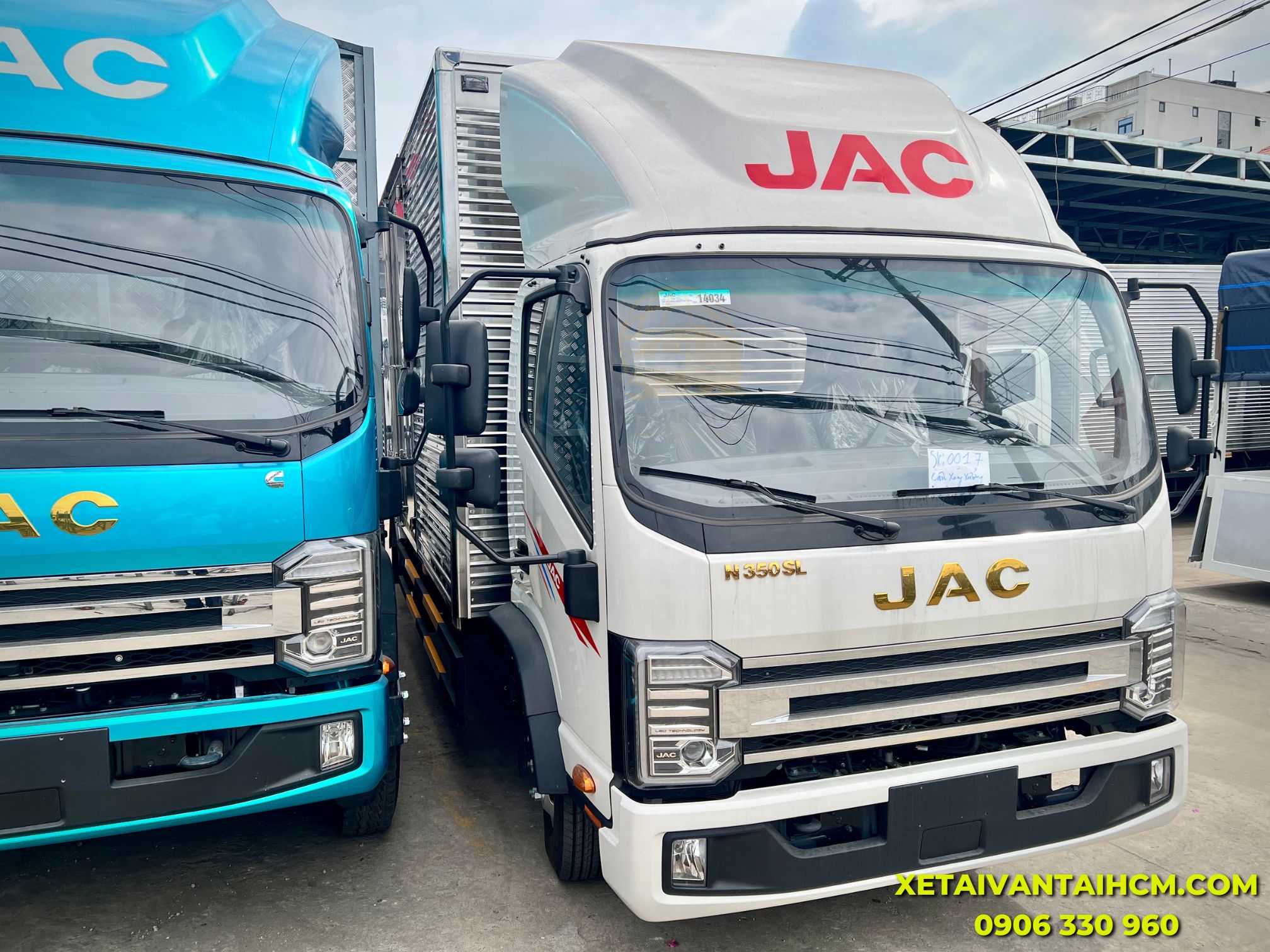 Cabin Jac 3.5 tấn thùng kín