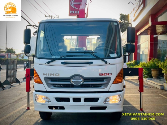 Xe Hino 6 Tấn Gắn Cẩu Unic URV344 mới nhất 2023
