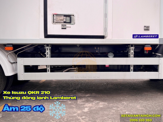 Xe tải Isuzu QKR 210 thùng đông lạnh Lamberet VN âm 25 độ - Isuzu QKR 210 thùng đông lạnh Lamberet âm 25 độ