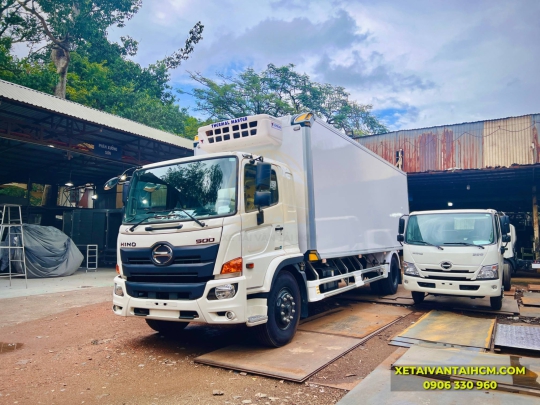 Xe tải Hino 8 tấn thùng đông lạnh Trần Auto - Máy lạnh Thermal Master T3500