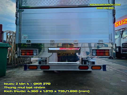 Xe Tải Isuzu 2 Tấn 4 - Isuzu QKR 270 Dòng Xe Tải Chạy Nội Thành