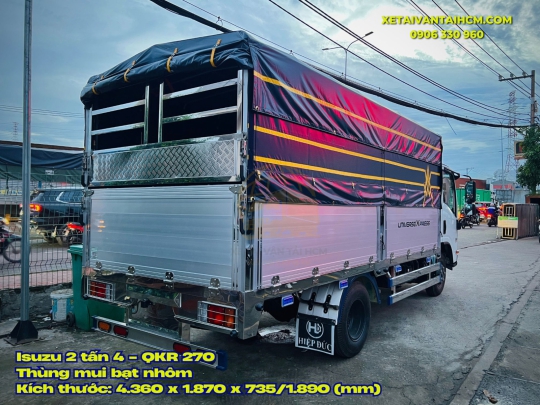 Xe Tải Isuzu 2 Tấn 4 - Isuzu QKR 270 Dòng Xe Tải Chạy Nội Thành