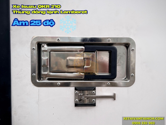 Xe tải Isuzu QKR 210 thùng đông lạnh Lamberet VN âm 25 độ - Isuzu QKR 210 thùng đông lạnh Lamberet âm 25 độ