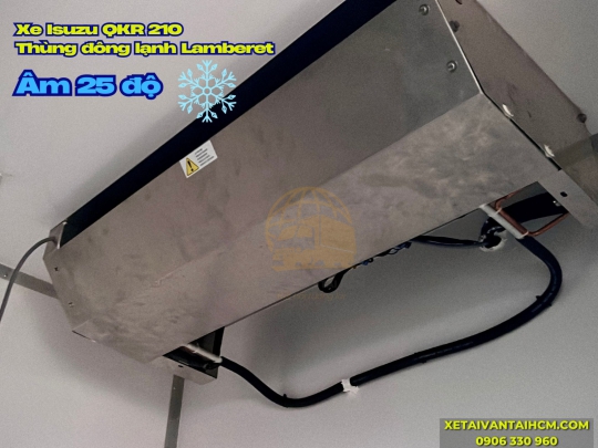 Xe tải Isuzu QKR 210 thùng đông lạnh Lamberet VN âm 25 độ - Isuzu QKR 210 thùng đông lạnh Lamberet âm 25 độ