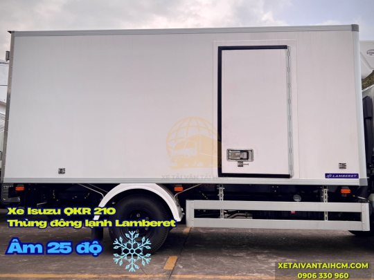 Xe tải Isuzu QKR 210 thùng đông lạnh Lamberet VN âm 25 độ - Isuzu QKR 210 thùng đông lạnh Lamberet âm 25 độ