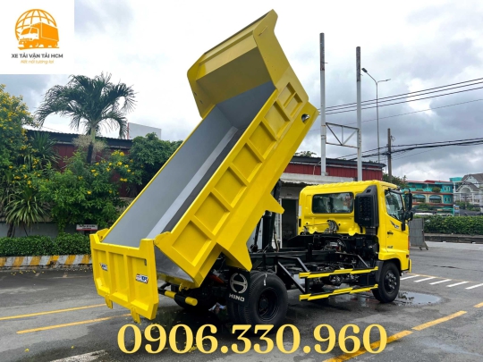 XE TẢI BEN HINO FC9JETC 5 KHỐI - THÙNG BEN 5 KHỐI