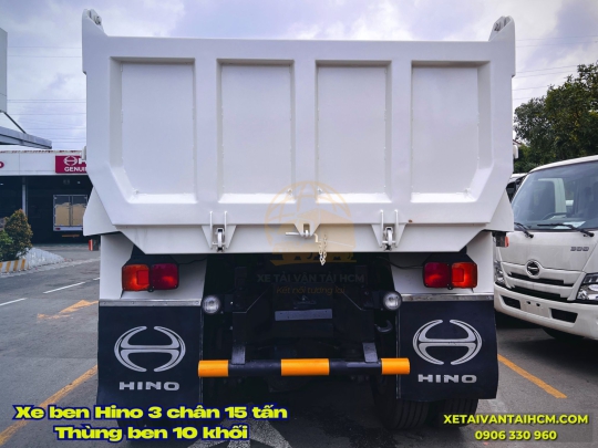 Xe Ben HINO 3 chân thùng ben 10 khối - Xe ben Hino 3 chân thùng ben tự đổ 10 khối