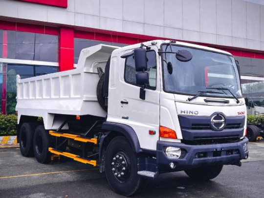 Xe Ben HINO 3 chân thùng ben 10 khối - Xe ben Hino 3 chân thùng ben tự đổ 10 khối