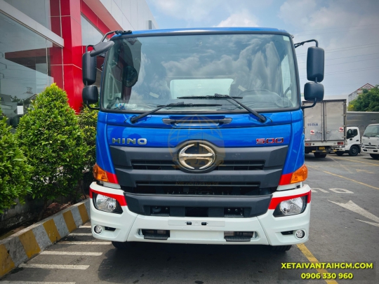 Xe bồn Hino FG8JJ8A thùng bồn chở xăng dầu 12 khối - Xe bồn chở xăng dầu 12 khối Hino FG8JJ8A