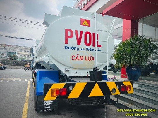 Xe bồn Hino FG8JJ8A thùng bồn chở xăng dầu 12 khối - Xe bồn chở xăng dầu 12 khối Hino FG8JJ8A