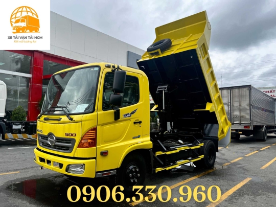 XE TẢI BEN HINO FC9JETC 5 KHỐI - THÙNG BEN 5 KHỐI